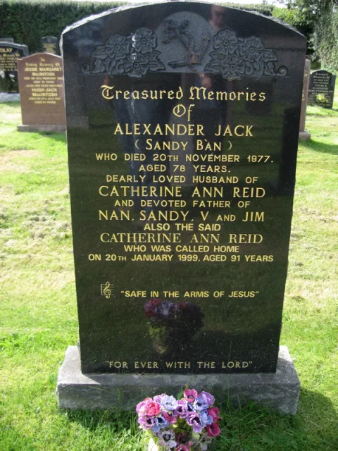 Alexander Jack, Avoch New A-B