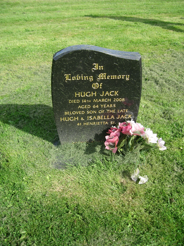 Hugh Jack, Avoch New E-I