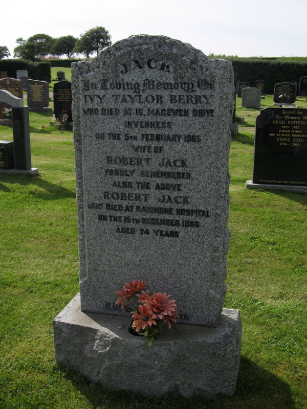 Robert Jack, Avoch New R-T