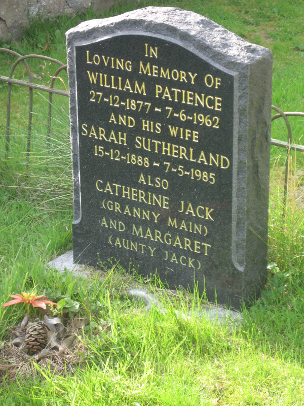 Catherine Jack, Avoch Old C-D