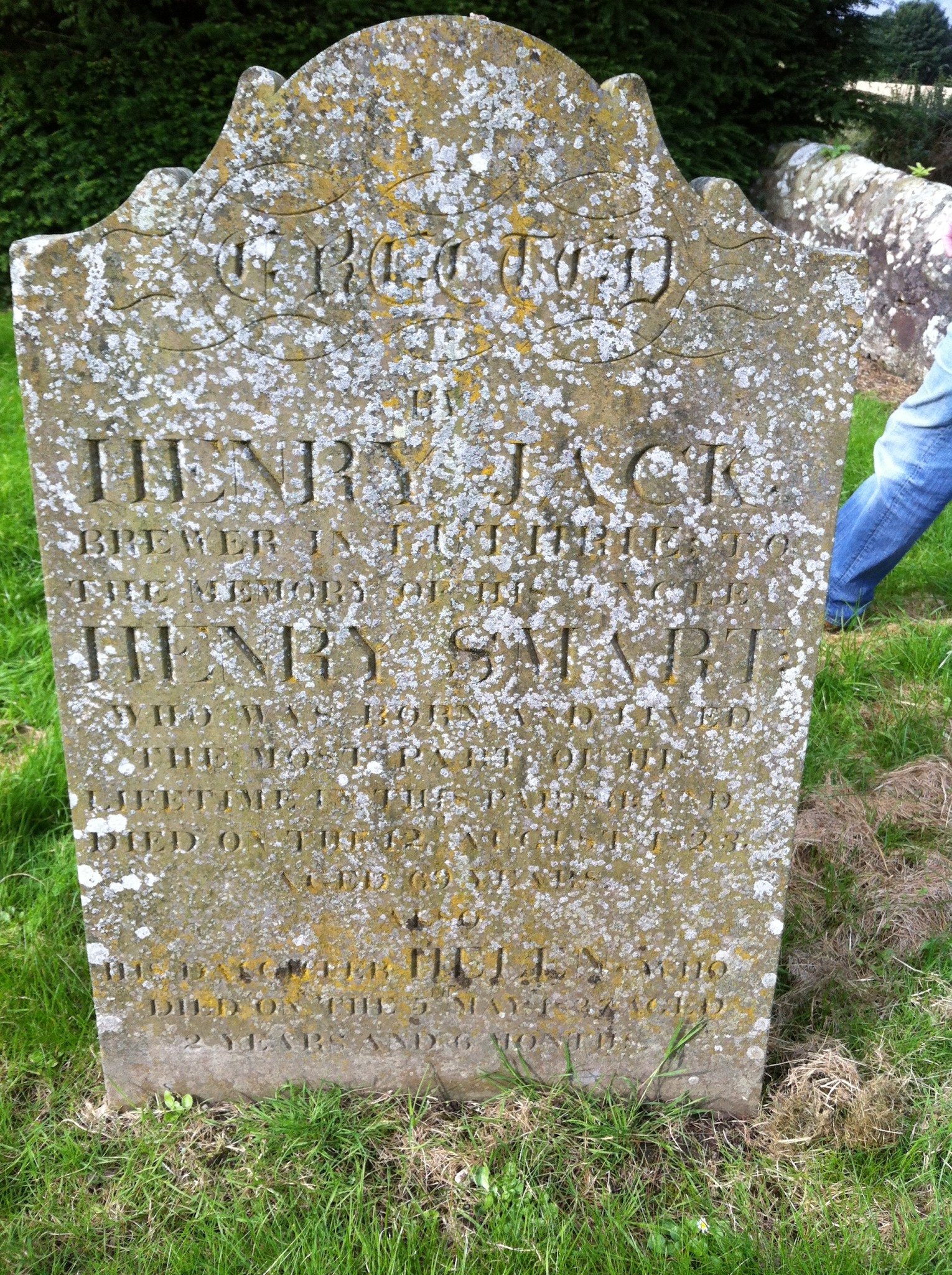 Henry Jack, Balmerino Cemetery