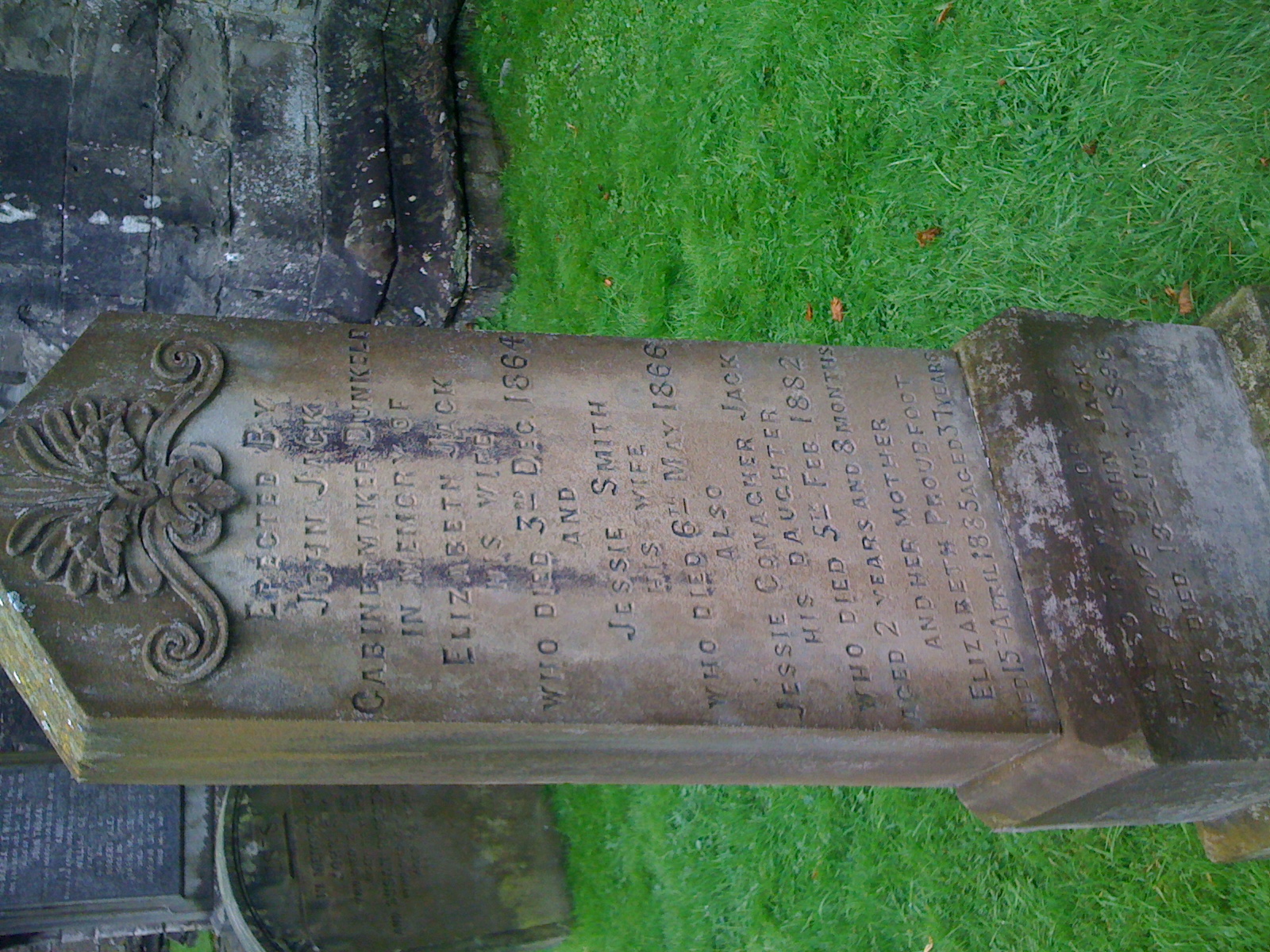 John Jack, Dunkeld Cathedral