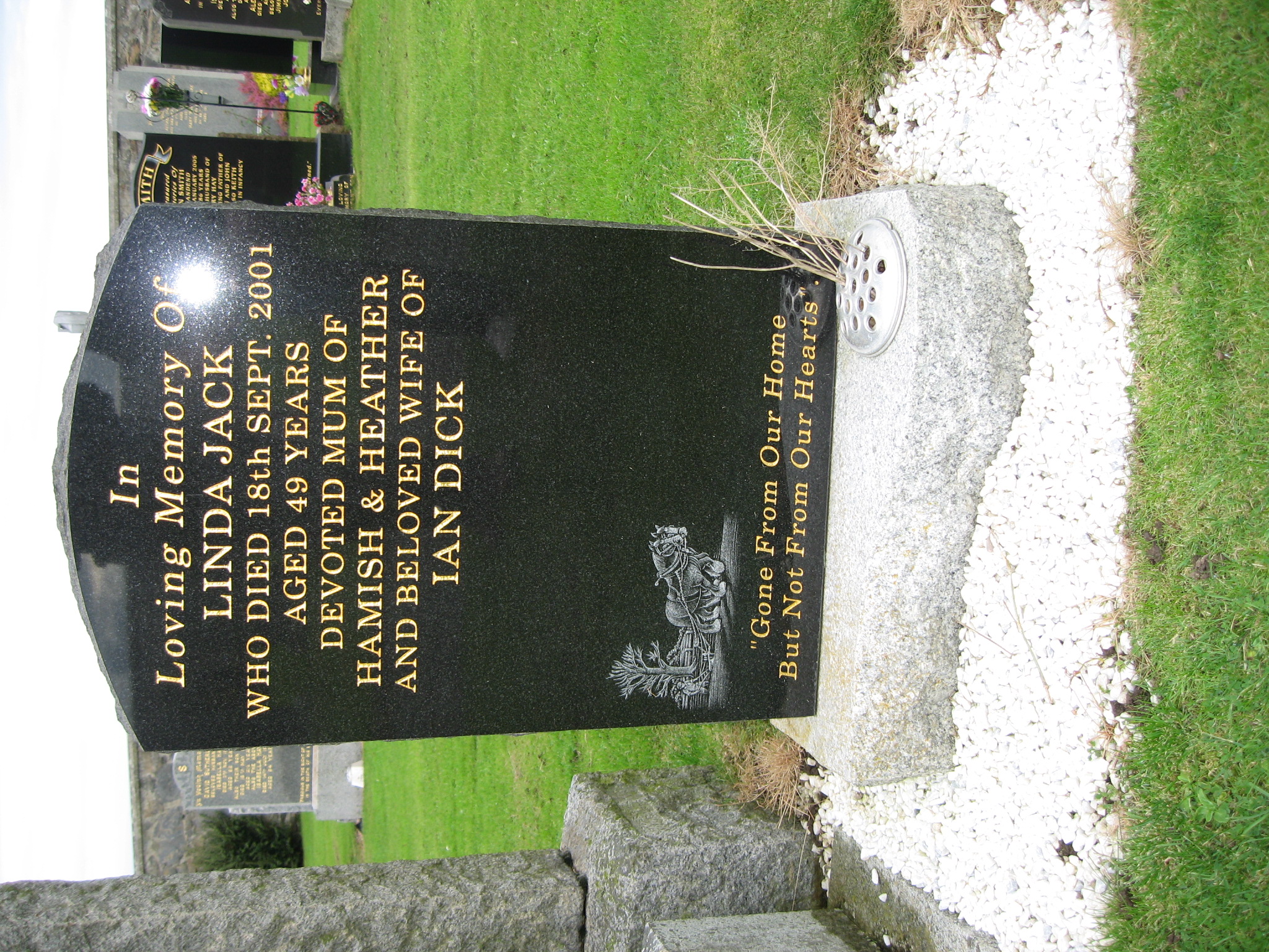 Linda Jack, Fordyce Cemetery