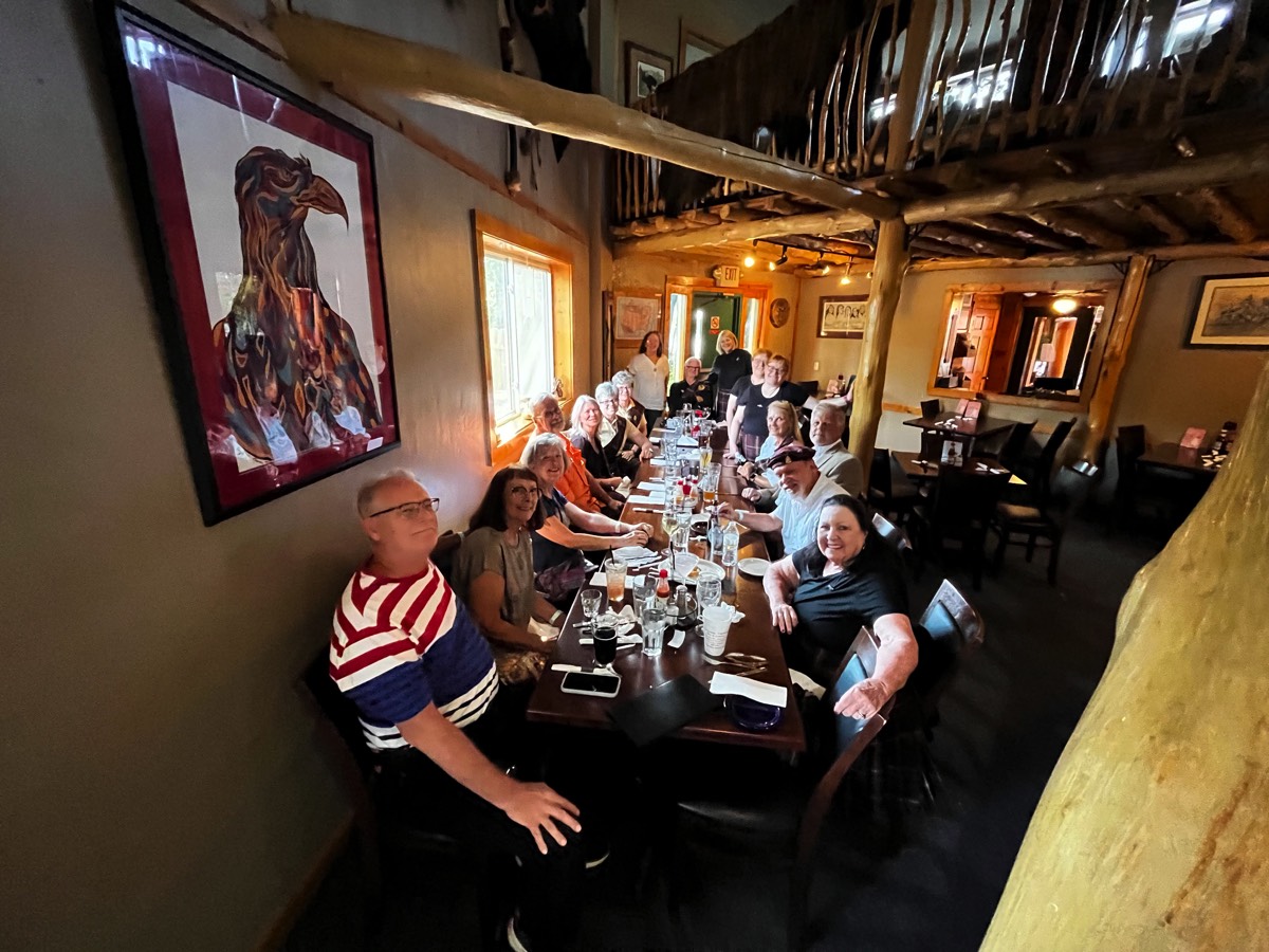 Dinner with the Clan during Grandfather Mountain Highland Games July 2024