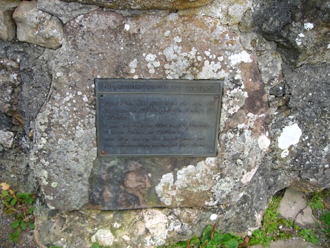 National Trust Plaque 